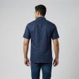 Combination Navy Blue Shirt : Ditto