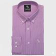 Stripes Mauve Shirt : Business