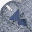 Print Blue Shirt : Slim