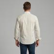 Print Cream Shirt : Slim