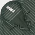 Stripes Dark Green Shirt : Slim