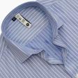 Stripes Blue Shirt : Slim
