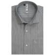 Stripes Gray Shirt : Slim