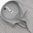 Stripes Gray Shirt : Slim