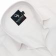 Self Design White Shirt : Business