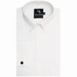Self Design White Shirt : Business
