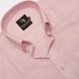 Self Design Pink Shirt : Business