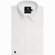 Self Design White Shirt : Business