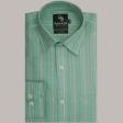 Stripes Green Shirt : Business