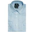 Checks Blue Shirt : Business