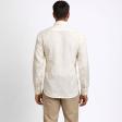 Plain Cream Shirt : Business