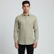 Plain Khakhi Shirt : Business