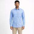 Plain Blue Shirt : Business