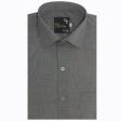 Plain Dark Gray Shirt : Business