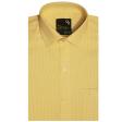 Checks Yellow Shirt : Business