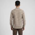 Checks Brown Shirt : Business
