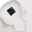 Self Design White Shirt : Business