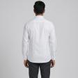 Self Design White Shirt : Business