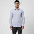 Stripes Dark Blue Shirt : Business