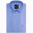 Stripes Blue Shirt : Business
