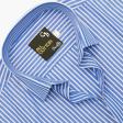 Stripes Blue Shirt : Business