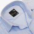Self Design Blue Shirt : Business