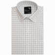 Checks White Shirt : Business