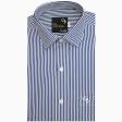 Stripes Dark Blue Shirt : Business