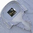 Stripes Dark Blue Shirt : Business