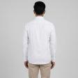 Self Design White Shirt : Business