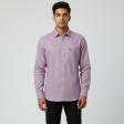 Plain Mauve Shirt : Business