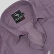 Plain Mauve Shirt : Business
