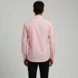 Self Design Pink Shirt : Business
