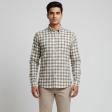 Checks Fawn Shirt : Business
