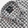 Checks Gray Shirt : Business