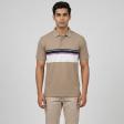 Stripes Khakhi T-shirt : Regular