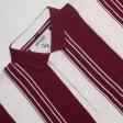 Stripes Maroon T-shirt : Regular