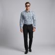Print Blue Shirt : Ditto