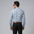 Print Blue Shirt : Ditto