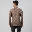 Print Brown Shirt : Ditto