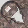 Print Brown Shirt : Ditto