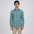 Checks Green Shirt : Ditto