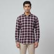 Checks Maroon Shirt : Ditto