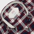 Checks Maroon Shirt : Ditto