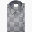 Checks Gray Shirt : Ditto