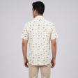 Print Cream Shirt : Party