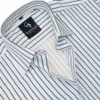 Stripes Twilight Blue Shirt : Business