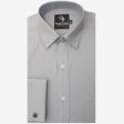 Plain Light Gray Shirt : Business