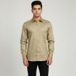 Plain Khakhi Shirt : Business