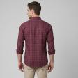 Combination Maroon Shirt : Party